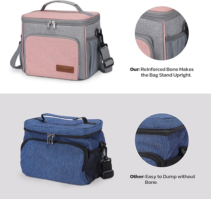 Maelstrom Lunch Box for Men,Insulated Lunch Bag Women/Men,Leakproof Lunch Cooler Bag, Lunch Tote Bag