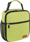 Femuar Lunch Box for Men Women Adults Small Lunch Bag for Office Work Picnic - Reusable Portable Lunchbox, Green