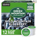 Green Mountain Coffee Roasters Wild Mountain Blueberry Keurig Single-Serve K-Cup pods, Light Roast Coffee, 72 Count