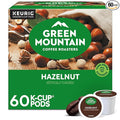 Green Mountain Coffee Roasters Hazelnut, Keurig Single Serve K-Cup Pods, Light Roast Coffee, 60 Count, (6 Packs of 10)