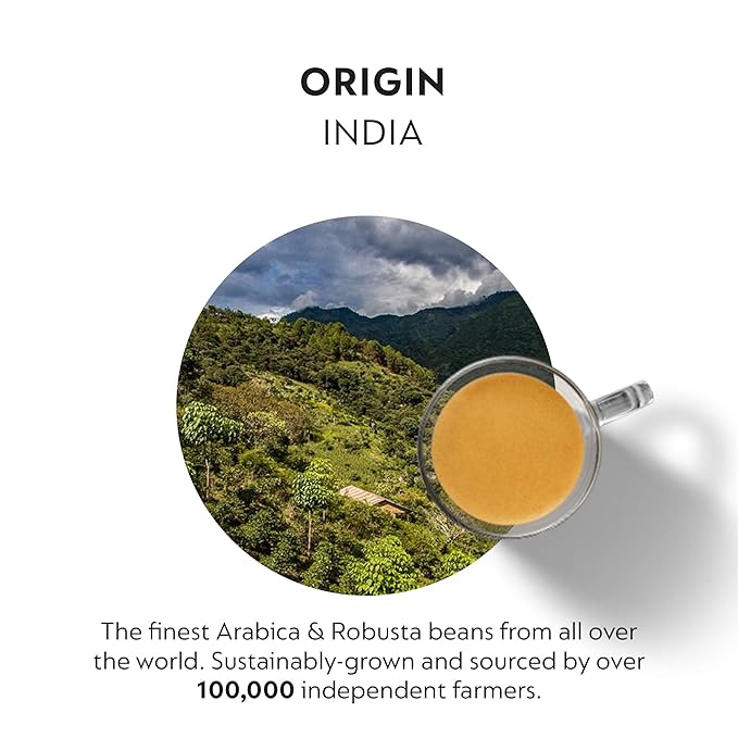 Nespresso Capsules OriginalLine, India Master Origin, Dark Roast Coffee, 50 Count Coffee Pods