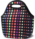 Neoprene Lunch Bag for Women Insulated Lunch Tote Bags Washable Lunch Container Box for Work Picnic Lightweight Meal Prep Bags for Men