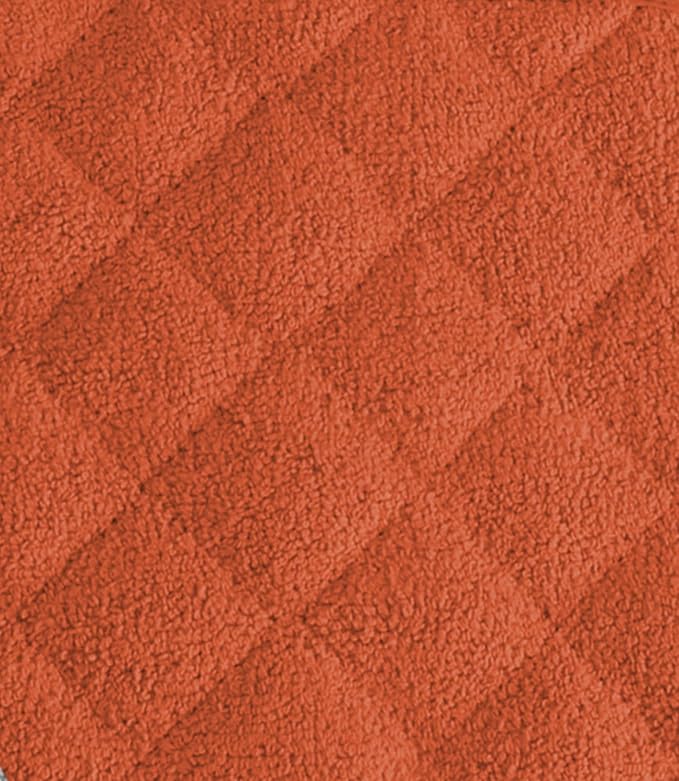 DII Basic Terry Collection 100% Cotton Quilted, Oven Mitt, Spice, 2 Piece