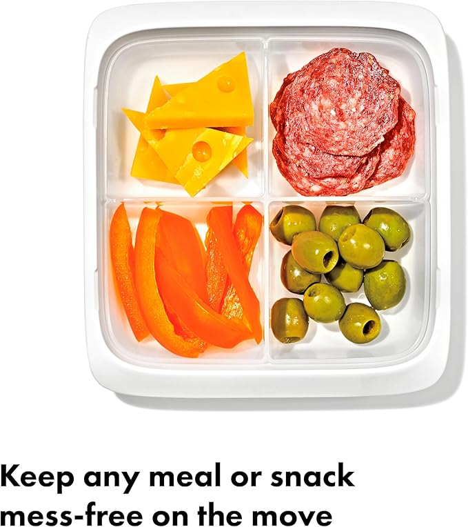OXO Good Grips Prep & Go Slim Container with Removable Divider