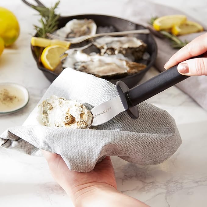 RSVP International Endurance Collection Seafood Tool, Oyster Knife, Stainless Steel