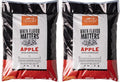 Traeger Grills Apple 100% All-Natural Wood Pellets for Smokers and Pellet Grills, BBQ, Bake, Roast, 18 lb. Bag (Pack of 2)