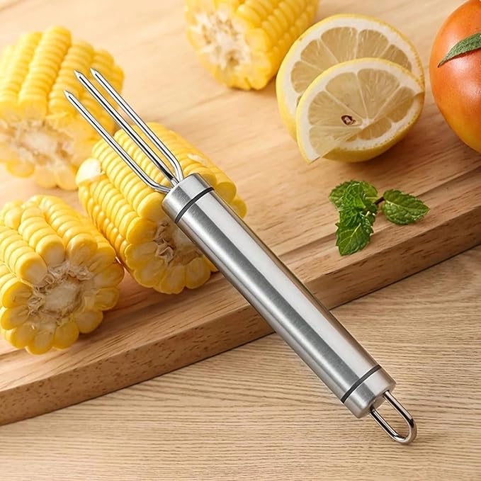 Corn Peeler 3 Pcs Stainless Steel Corn Peeler and Stripper Tool Set Upgraded Corn Stripper for Corn on the Cob,Peel Corn Cob Separator Quick,Gift for Women Home Dining Enthusiasts Gadget (3 Pcs)
