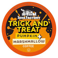Java Factory Coffee Pods Pumpkin and Marshmallow Flavored Coffee Compatible with K Cup Brewers Including 2.0, Trick and Treat, 40 Count