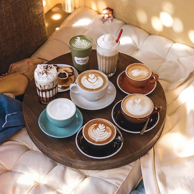 Travel Milk Frother with Cover - Handheld Electric Foam Maker with Stainless Steel Whisks, Portable Drink Mixer for Coffee, Latte, Matcha, Hot Chocolate