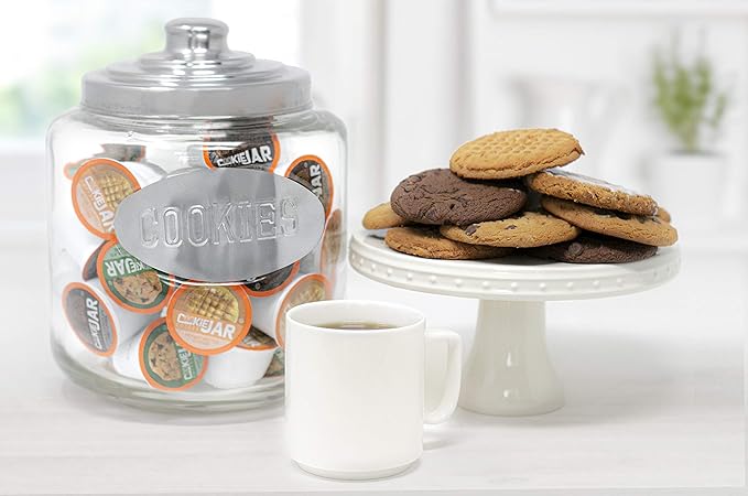 Cookie Jar Double Chocolate Chunk Flavored Coffee Pods for Keurig K Cup Brewers, 40 Count – Rich Chocolate Flavor in Every Cup, Perfect for Dessert Lovers