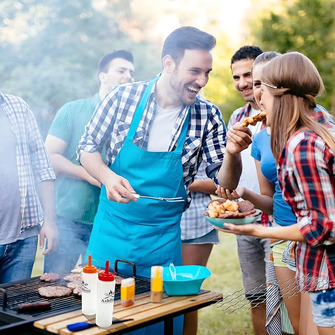 Griddle Accessories BBQ Grill Set - 20pcs Stainless Steel Barbecue Tools Kit for Blackstone with Griddle Spatula Basting Cover Grill Mats Carry Bag for Camping,Flat Top Camp Chef Utensil