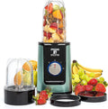 Moss & Stone MiniSmoothie Blender, Compact Personal Blender with Additional Cups Bullet Shape For Frozen Drinks, To-Go Portable Cups with Lids, Juice & Smoothie Maker