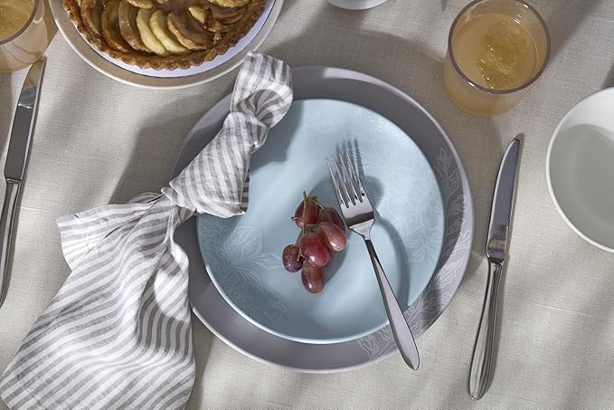 Oneida Mooncrest 20-Piece Flatware Set, Service for 4, Silver