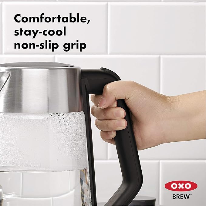 OXO Brew Cordless Glass Electric Kettle - 1.75 L