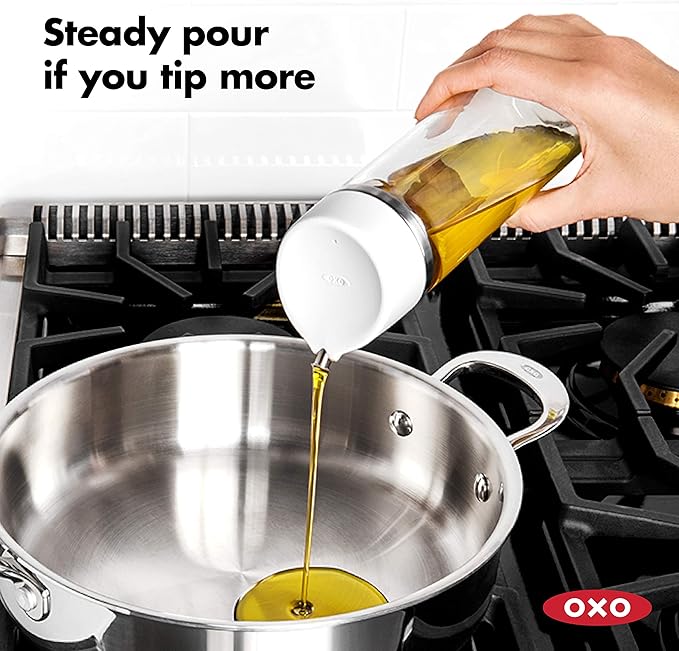 OXO Good Grips 12 oz Precision Pour Glass Oil Dispenser