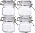 Mason Craft & More Food Storage, 7OZ MINI 4 PACK, Clear