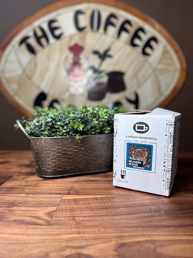 Beanery Blend Single Serve Coffee Pods | 48ct | 100% Specialty Arabica Coffee