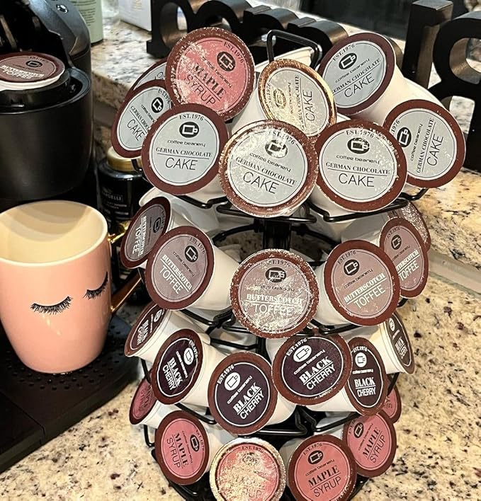 Maple Syrup Flavored Decaf Coffee Pods by Coffee Beanery | Medium Roast Arabica Coffee Pods | 12ct Gourmet