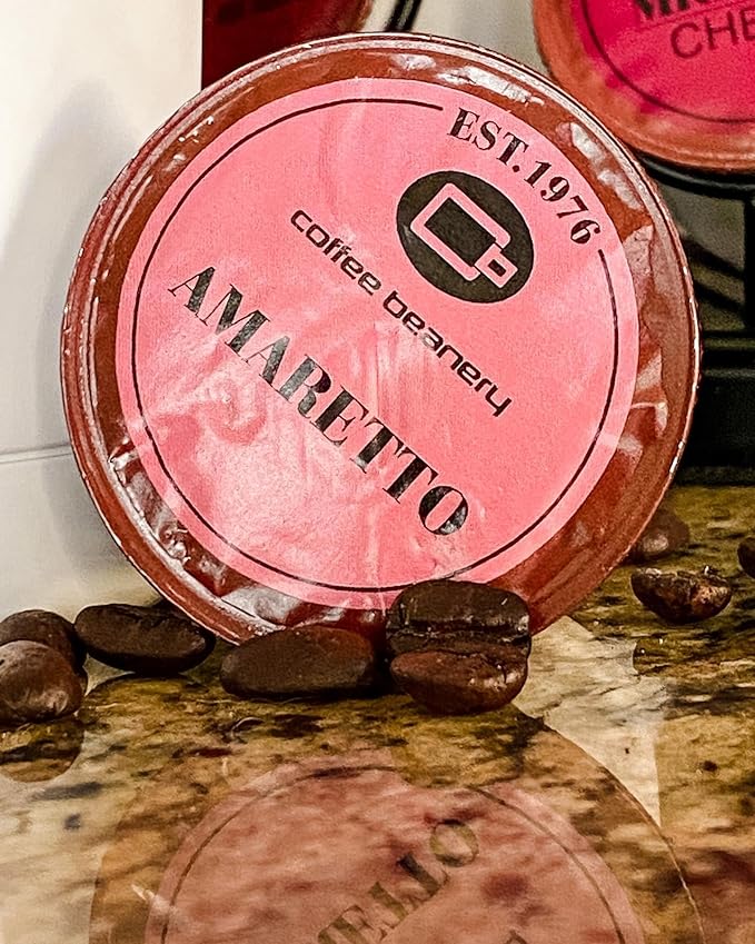 Amaretto Decaf Coffee Pods by Coffee Beanery | 192ct Bulk Medium Roast Arbica Coffee