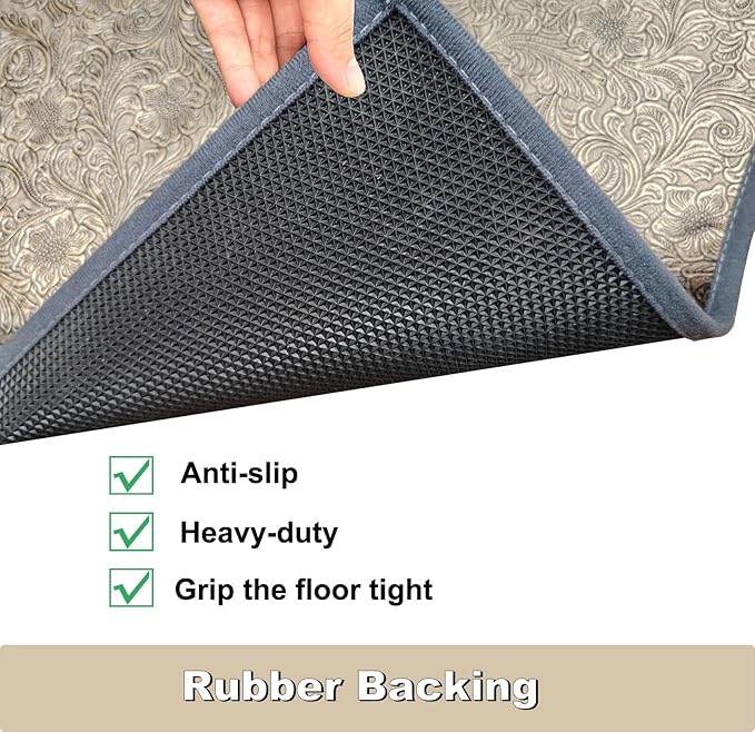 BBQ Grill Mat for Outdoor Grill, 51 x 36 inches Heavy Duty Thickened Under Grill Mats, Oil-Proof Waterproof Floor Protector for Deck and Patio