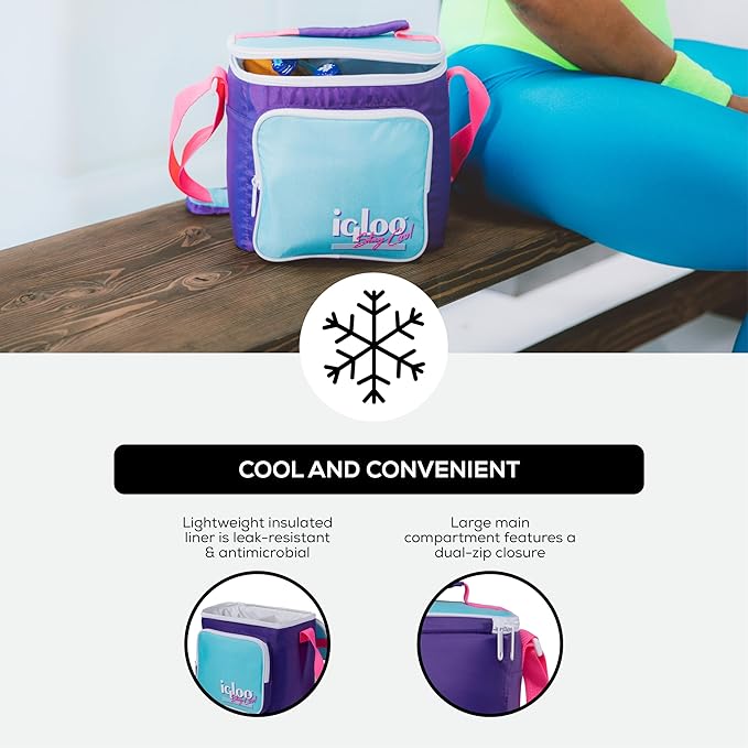 Igloo Retro Square Lunch Bag Cooler