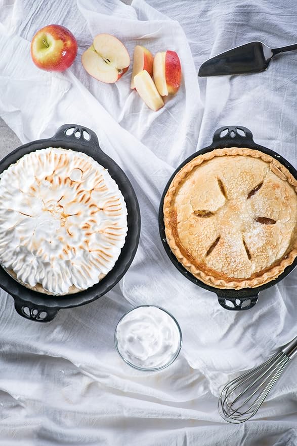 Camp Chef True Seasoned Cast Iron Pie Pan 10"