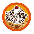 Sundae Ice Cream Flavored Coffee Pods, Compatible with 2.0 Keurig K-Cup Brewer, (Peanut Butter Cup) 48 Count