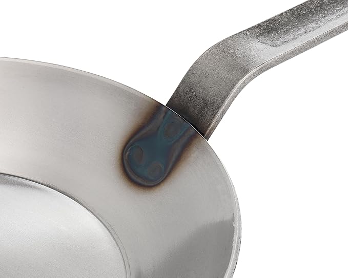 Matfer Bourgeat Black Carbon Steel Frying Pan, 15 3/4"