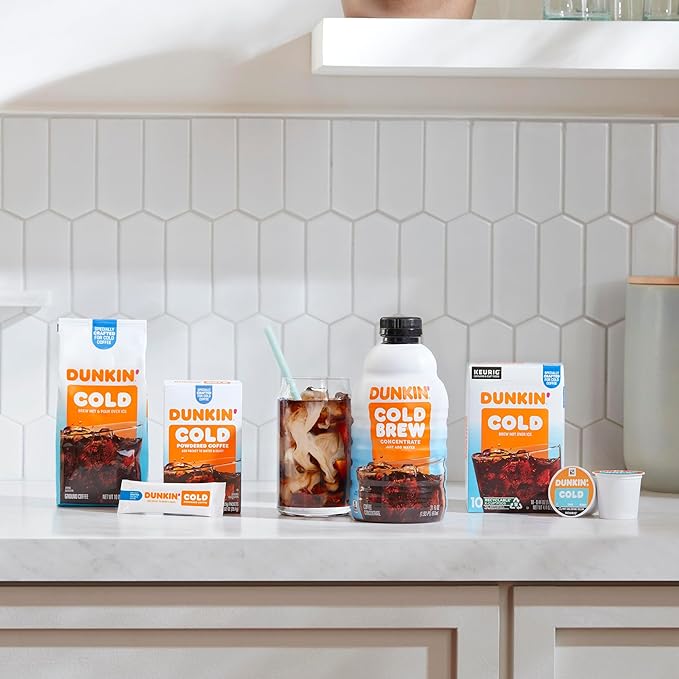 Dunkin' Cold Coffee, 60 Keurig K-Cup Pods