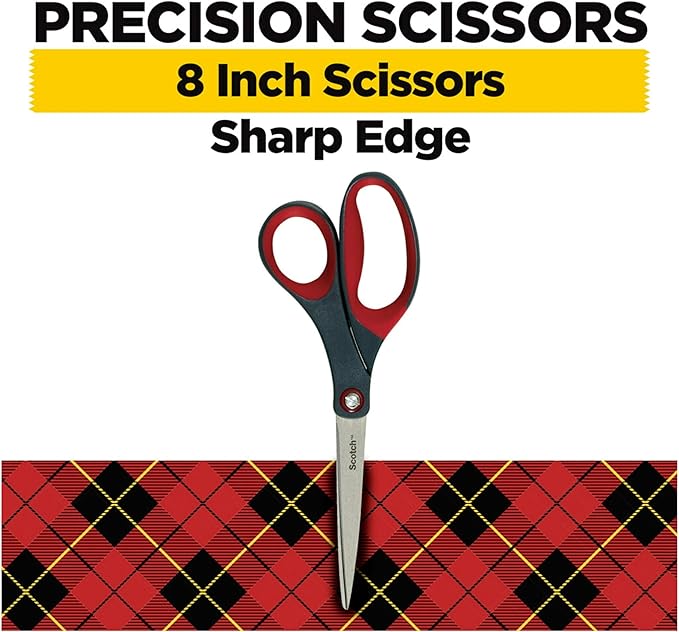 Scotch 8 Precision Scissors Great for Everyday Use (1448)