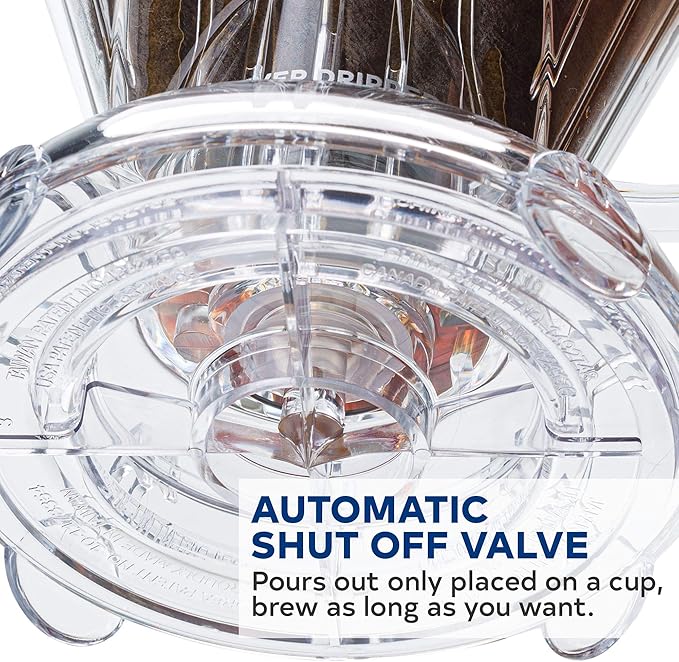 Clever Coffee Dripper and Filters, Large 18 oz (Clear)| Barista's Choice| Safe BPA Free Plastic|Includes 100 Filters