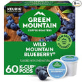 Green Mountain Coffee Roasters Wild Mountain Blueberry Keurig Single-Serve K-Cup pods, Light Roast Coffee, 60 Count (6 Packs of 10)