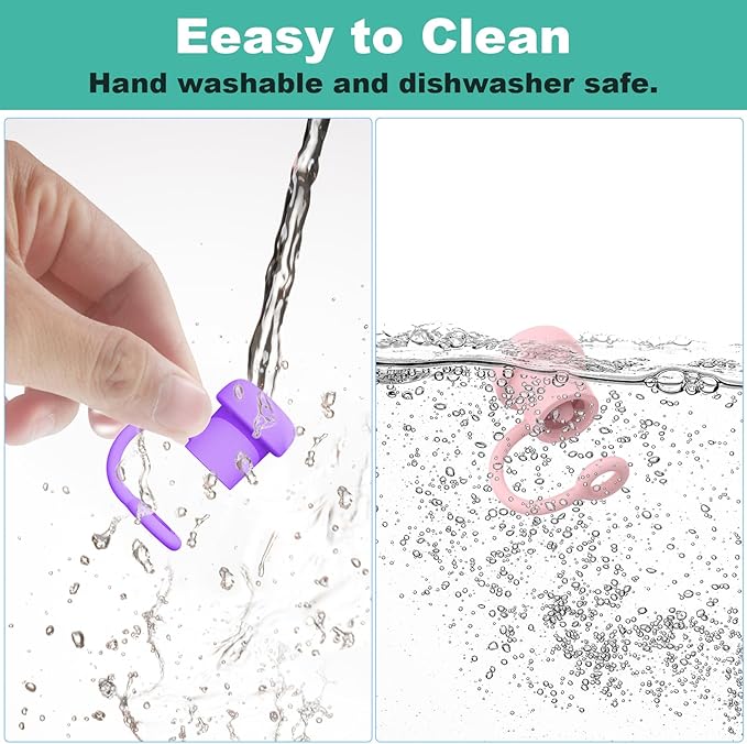 Adjustable Straw Cover Cap for Yeti, and Compatible with Simple Modern|Stanley|Hydro Flask|Reduce|Owala|Beast|Hydrapeak Tumbler Straw, All Brand of 6-12mm Straw, Straw Stopper Topper Accessories