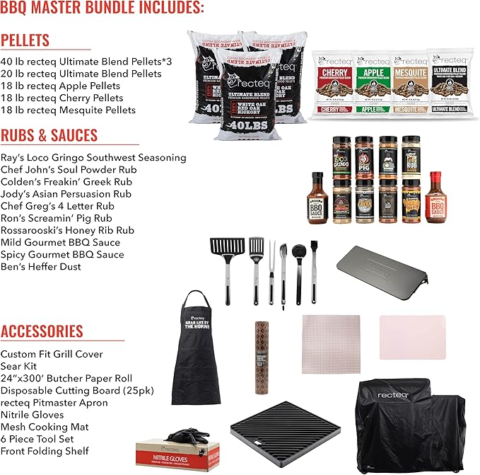 Backyard Beast 1200 BBQ Master Bundle