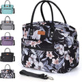 Insulated Lunch Bag for Women/Men,LeakProof Adult Lunch Box,Large Lunch Tote Bag with Removable Shoulder Strap,Portable Reusable Lunch Cooler Bag for Office Work Picnic Beach