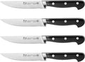 Cangshan TV2 Series 1022889 Swedish 14C28N Steel Forged 4-Piece Steak Knife Set