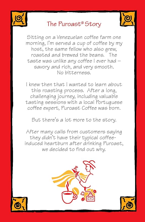 Puroast Low Acid Coffee | French Roast Single Serve Pods | Dark Roast | High Antioxidants & High pH |No Bitter Aftertaste | Reduced Heartburn & GERD Friendly | 12 Count - Compatible with Keurig Brewer