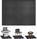 kanhiro Large 65 x 48 inches Under Grill Mat for Outdoor Grill, Indoor Fireplace/Fire Pit Mat, Double-Sided Fireproof Grill Pad, Oil-Proof Waterproof BBQ Protector for Decks and Patios