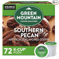 Green Mountain Coffee Roasters Southern Pecan Keurig Single-Serve K-Cup pods, Light Roast Coffee, 72 Count