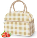 DALINDA Corduroy Lunch Bag Lunch Box for Women Men,Cute Insulated Lunch Bags,Water-Resistant Cute Cooler Lunch Tote Bag, Large Capacity for Work Travel Picnic