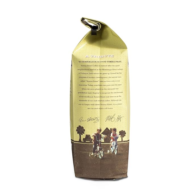 Verena Street 2 Pound Whole Bean Coffee, Medium Roast, Julien's Breakfast Blend, Rainforest Alliance Certified Arabica Coffee