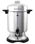 Hamilton Beach Commercial Coffee Urn & Hot Beverage Dispenser, 60 Cup Capacity, Polished Stainless Steel (D50065)