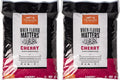 Traeger Grills Cherry 100% All-Natural Wood Pellets for Smokers and Pellet Grills, BBQ, Bake, Roast, 18 lb. Bag (Pack of 2)