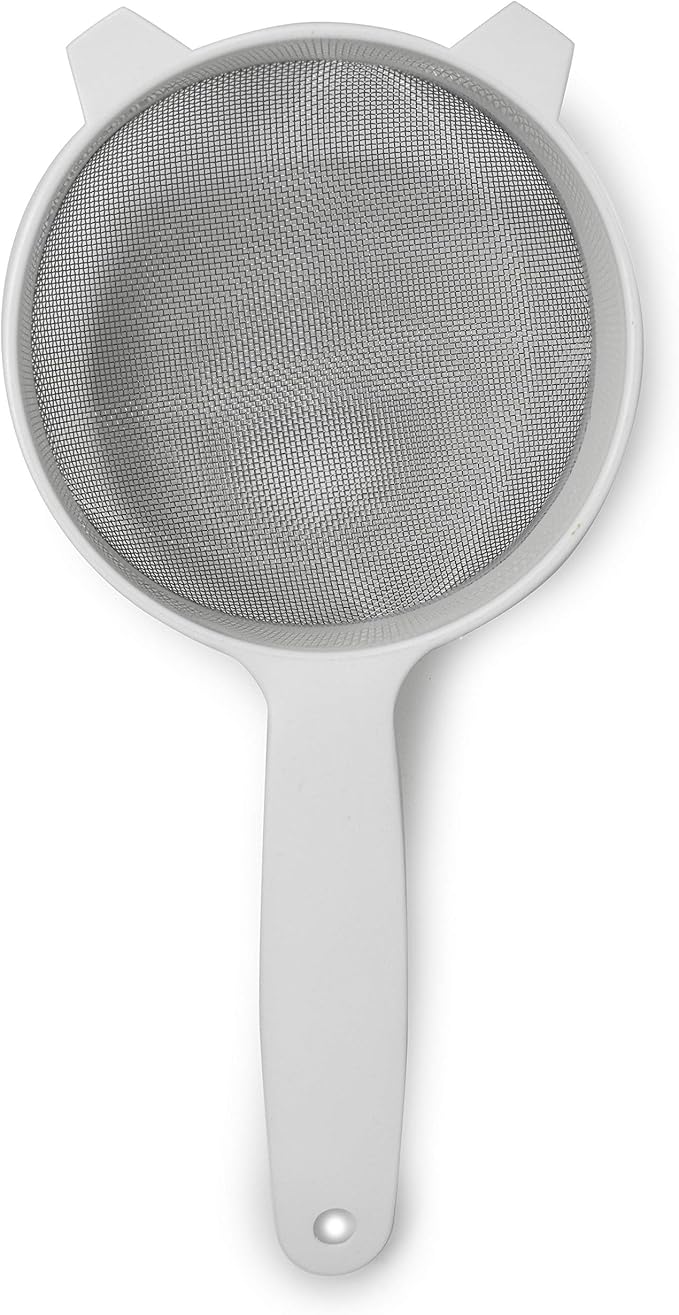 Norpro 2135 Stainless Steel Strainer, 5", White