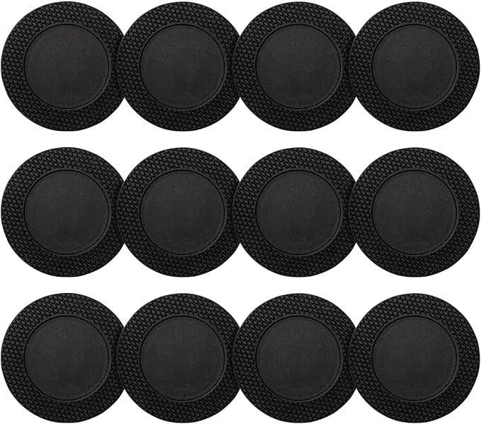 Silicone Bottom Protector for The Bottom of Mugs and Other Containers with a Bottom Diameter of 1.49" 38 mm, Multi-Use Non-Slip Mat（12pack