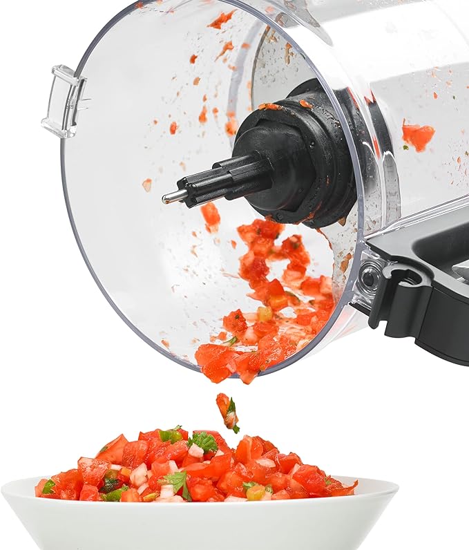 KitchenAid KFP0718ER 7-Cup Food Processor Chop, Puree, Shred and Slice - Empire Red