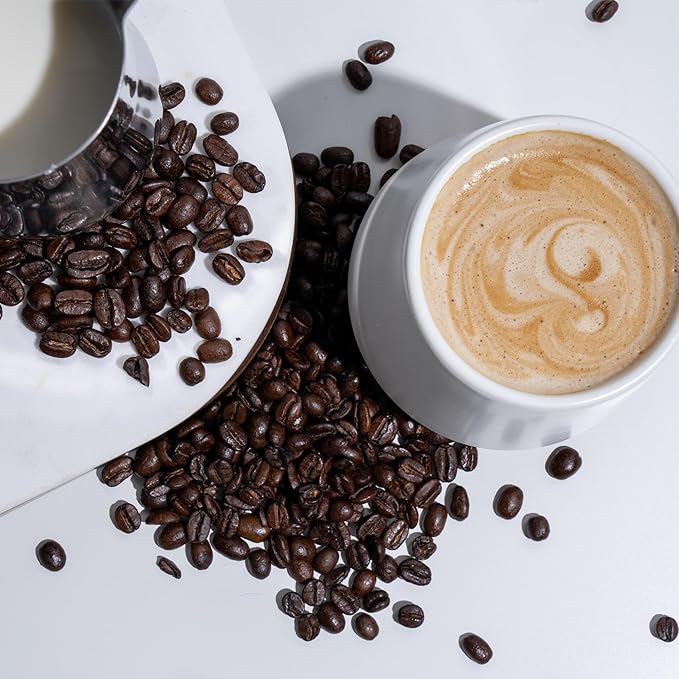 Caribou Coffee, Medium Roast Ground Coffee - Caramel Flavored 66 Ounces (6 Bags of 11 Ounces)
