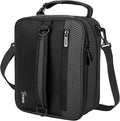 Tirrinia Expandable Insulated Lunch Bag for Men Women – Leakproof Reusable Cooler LunchBox for Kids & Adults with Shoulder Strap, Perfect for Work, School, Office, Travel,Black