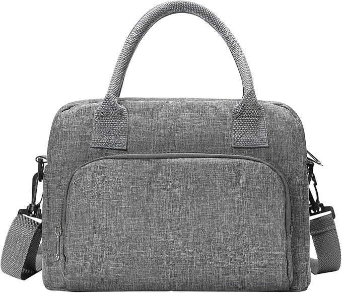Insulated Lunch Bag for Women Men Large Reusable Lunch Box Adult Leakproof Portable Cooler Tote Bags for Work Picnic