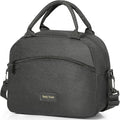 Lunch Bag Women Insulated Lunch Bag For Men Waterproof Lunch Cooler Bag Insulated Lunch Box For Women Portable Reusable Lunch Bag,With Adjustable Straps Can Be Used For Work,Picnic (Black)